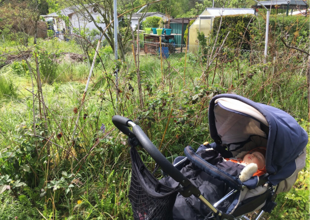 Kinderwagen Neugeborenes